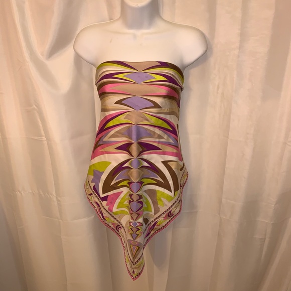 Emilio Pucci Accessories - authentic EMILIO PUCCI hand rolled SILK SCARF $650